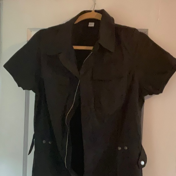 Zanzea Pants - Zanzea Black Cotton Blend Boiler Suit Women’s XL